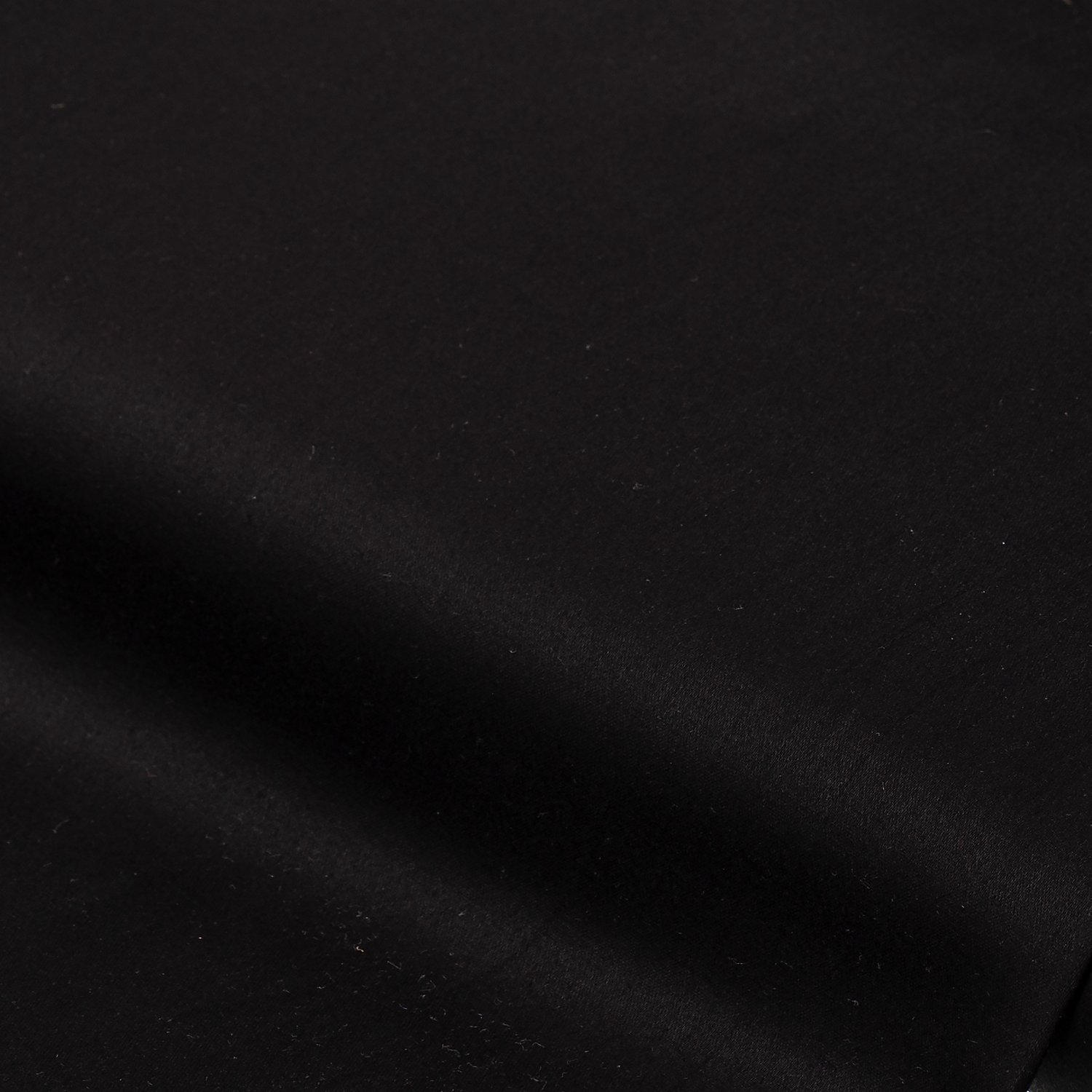 Stretch-Blusensatin, schwarz