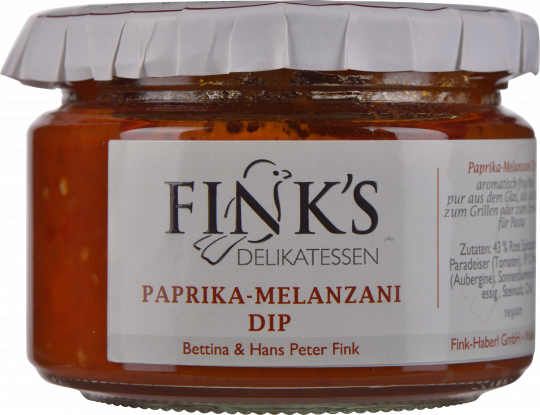 Fink's Delikatessen Paprika-Melanzani Dip 220g