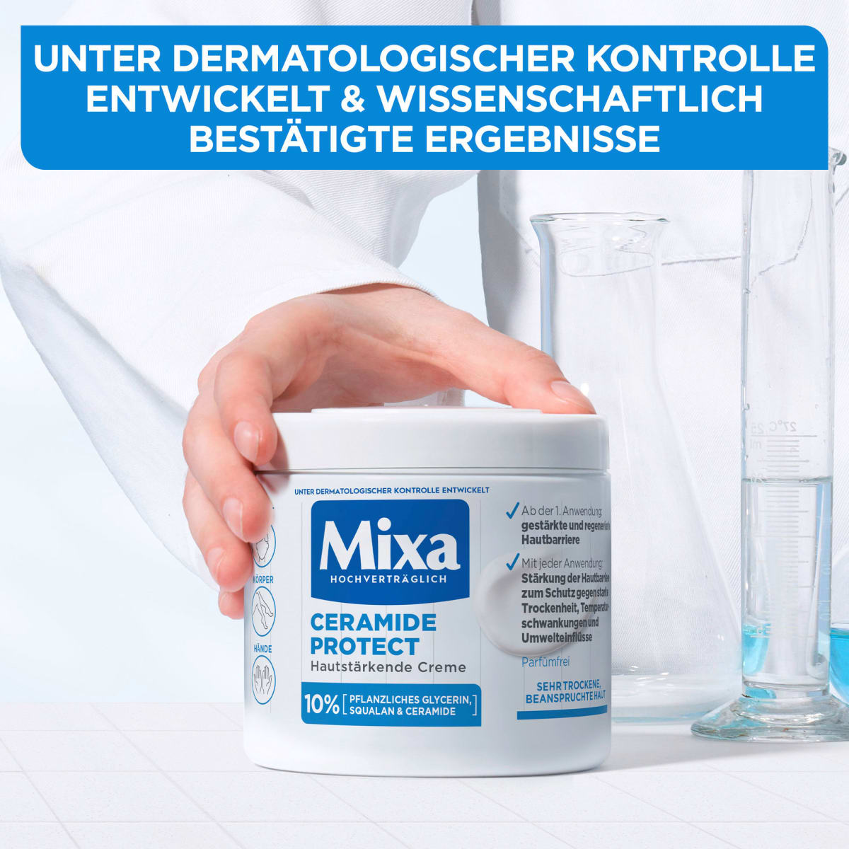 Pflegecreme Ceramide Protect, 400 ml
