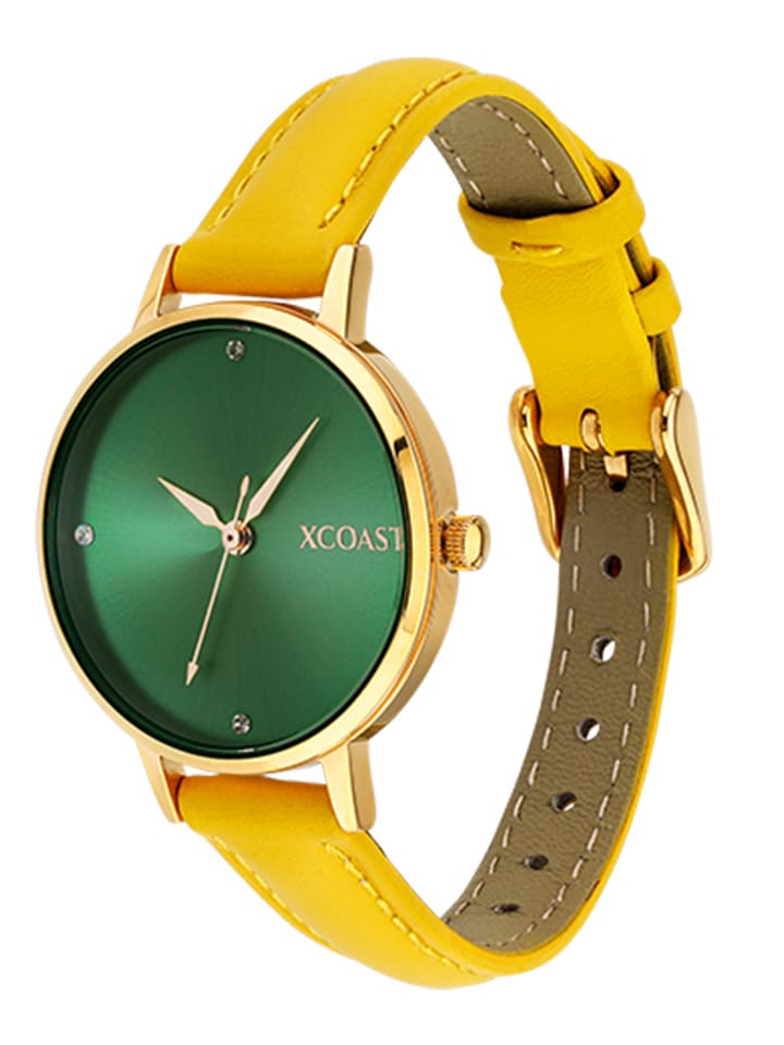 XCOAST Armbanduhr Acapulco in Gold / Gelb günstig kaufen onesize