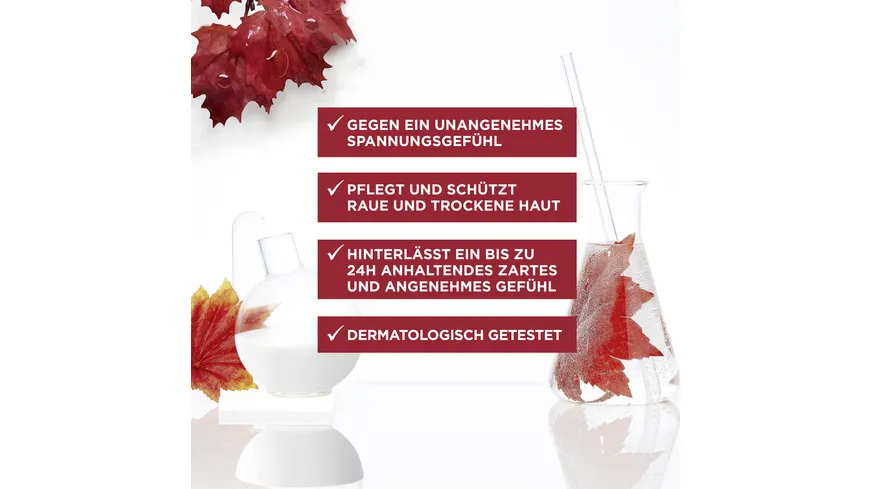 Garnier Body Repair Milk für sehr trockene Haut - Schnell einziehende Intensivpflege mit Ahornsirup einziehend 400 ml