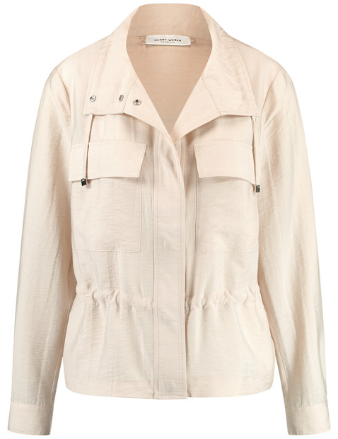 Leichte Blazerjacke mit Tunnelband