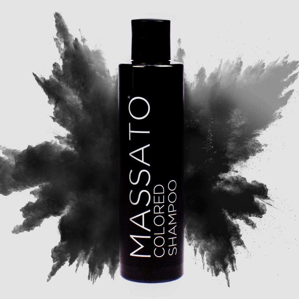 Massato Shampoing Raviveur Couleur Noir Shampoing couleur