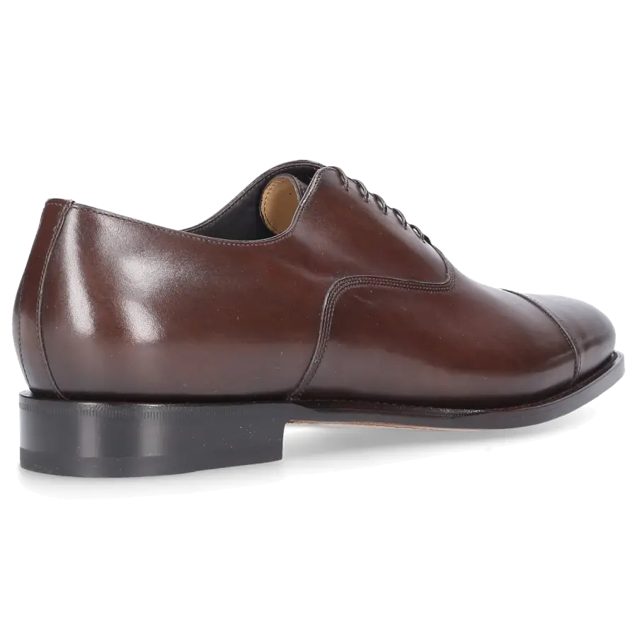 Santoni - Businessschuhe Oxford 13162 Kalbsleder - braun