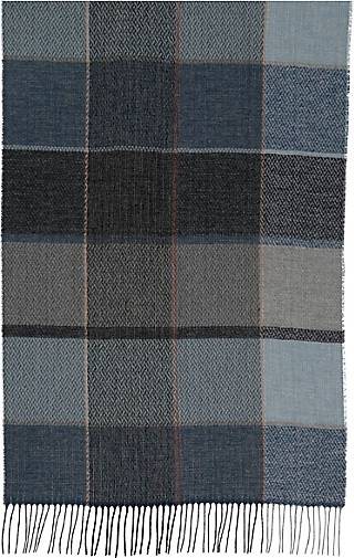 FRAAS Sustainability Edition - Schal mit gemustertem XL-Karo - Made in Germany