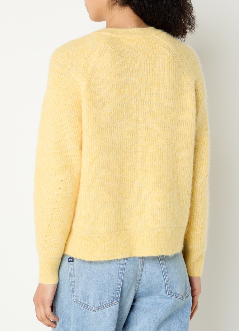 Gilet en grosse maille de laine d'alpaga mélangée, sélectionné par Femme Lulu