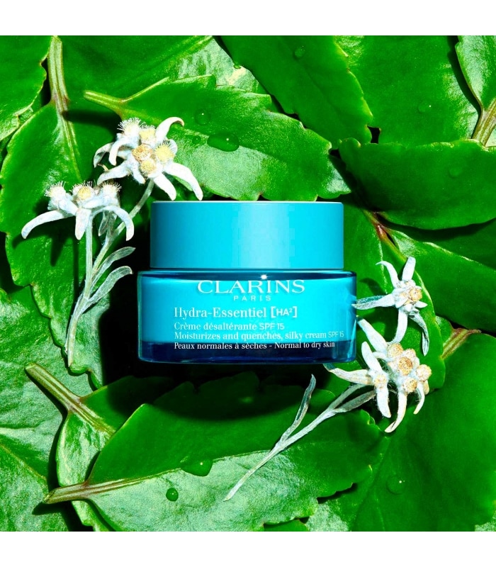 Clarins-HYDRA-ESSENTIEL [HA²]-Crème Hydratante SPF15 Peaux normales à sèches