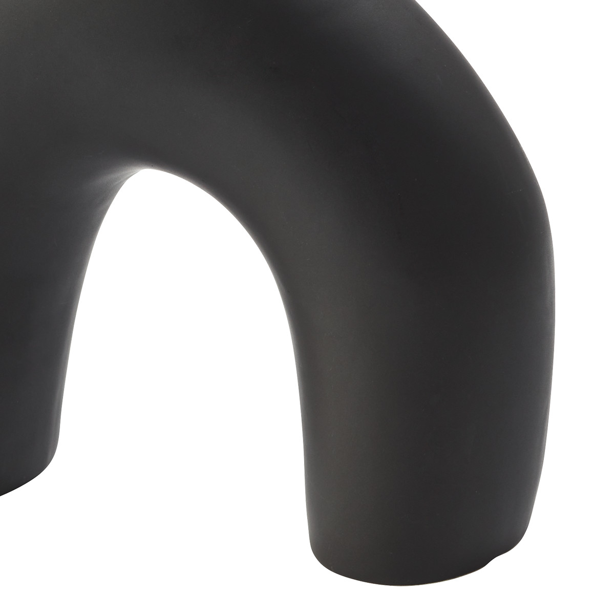 Design-Vase in abstrakter Form