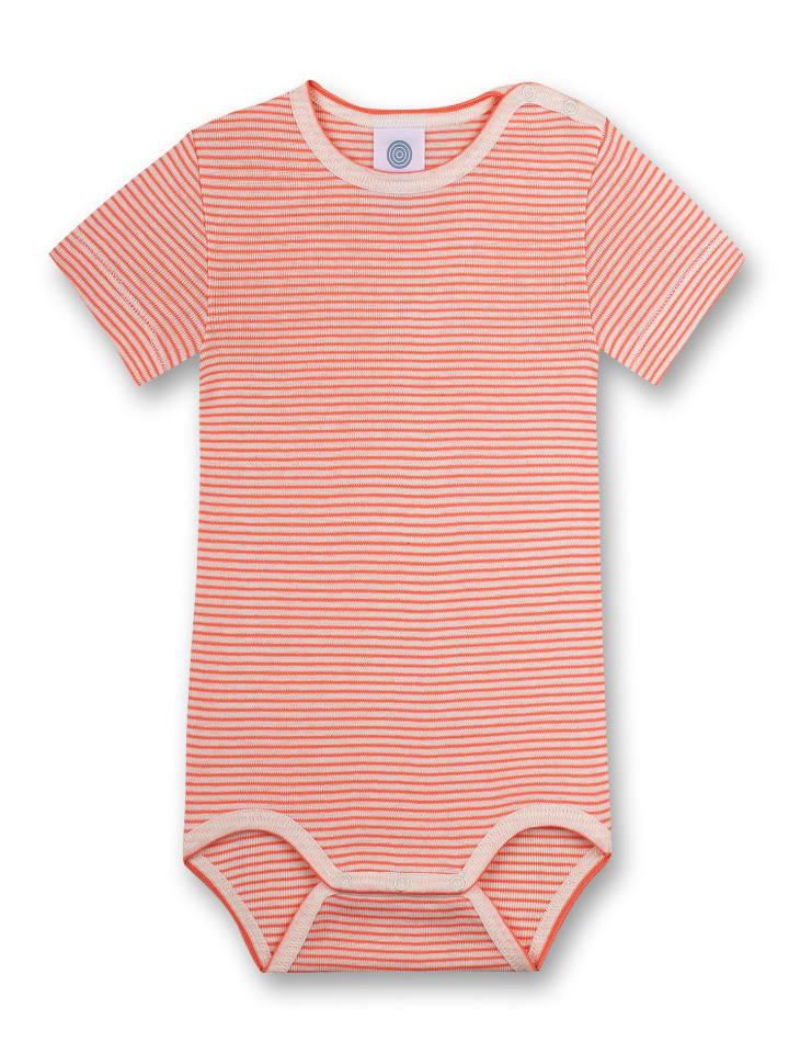 Sanetta Kurzarmbody in Orange günstig kaufen