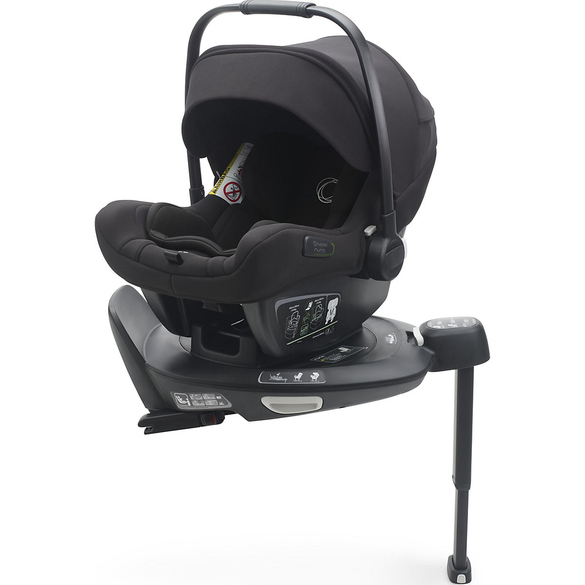 Babyschale Turtle Air by Nuna , schwarz