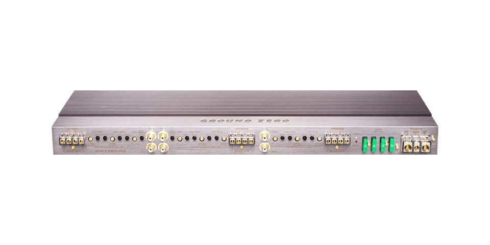 Ground Zero GZUA 6.200SQ-Plus 6-Kanal Sound Verstärker Auto Endstufe 1400 Watt Audioverstärker