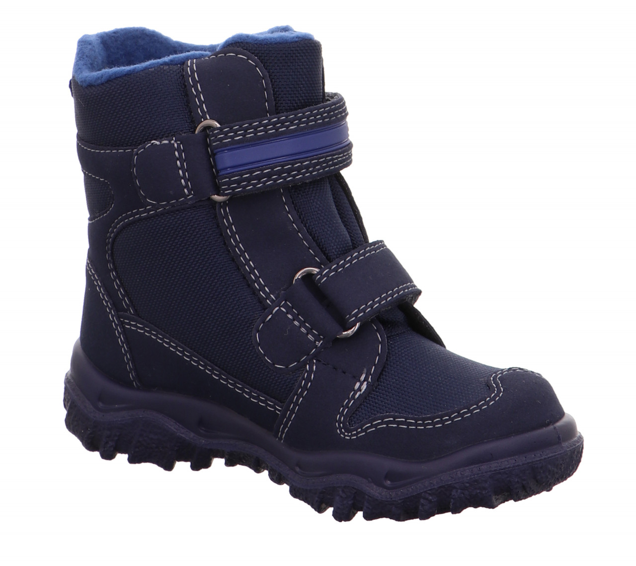 HUSKY - Blau Boots mit Klettverschluss