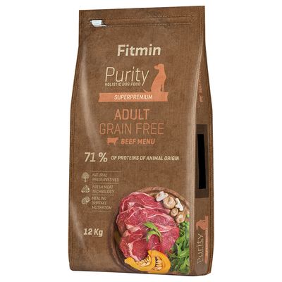 Fitmin dog Purity Adult Getreidefrei Rind