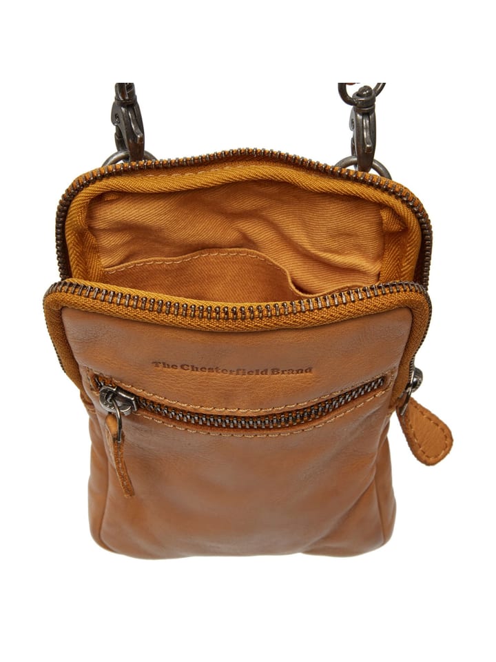 The Chesterfield Brand Salta Handytasche Leder 11 cm in ocher yellow günstig kaufen onesize