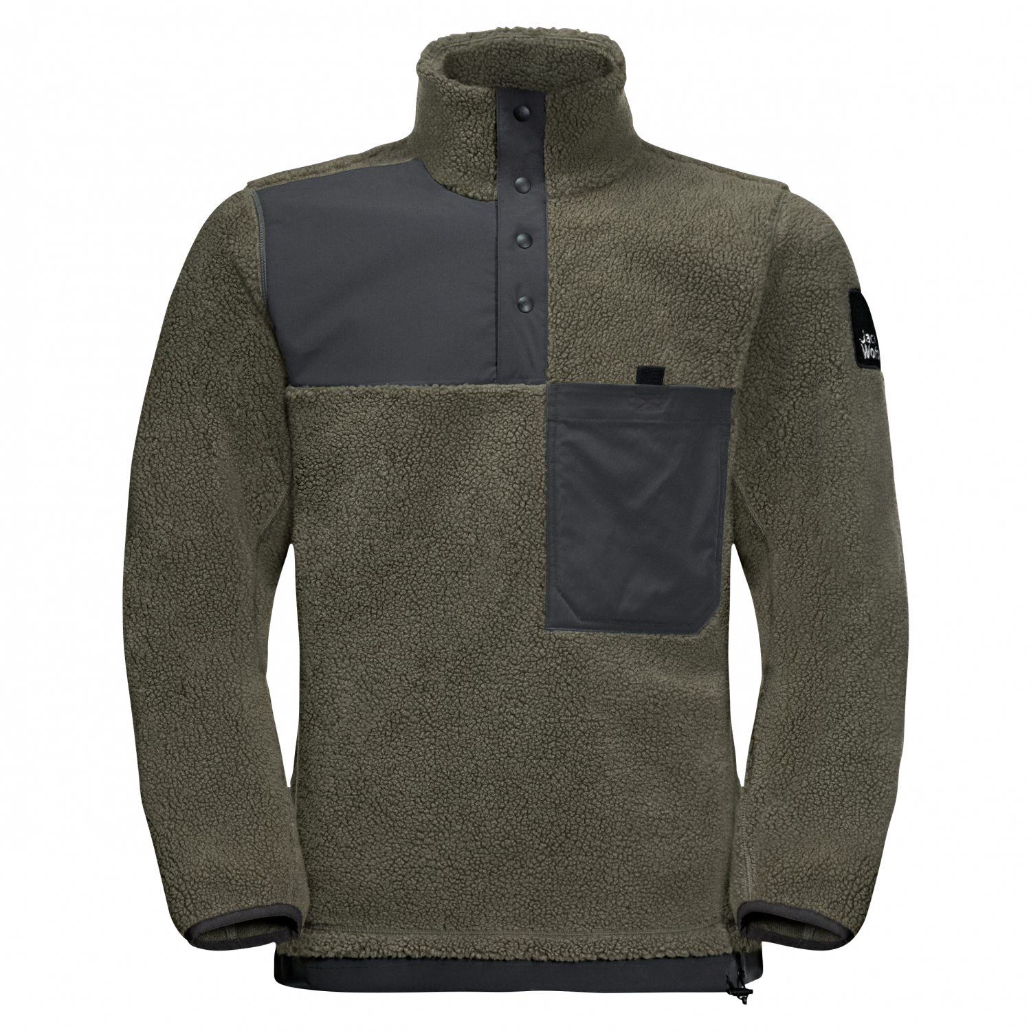 Jack Wolfskin Herren Fleecepullover 365 Fearless Snap