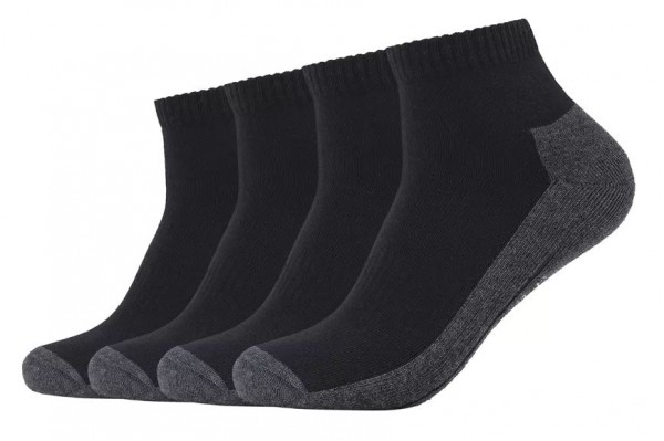 Camano ~ Kurzsocke Sport Pro-Tex-Funktion 4er Pack ~ black