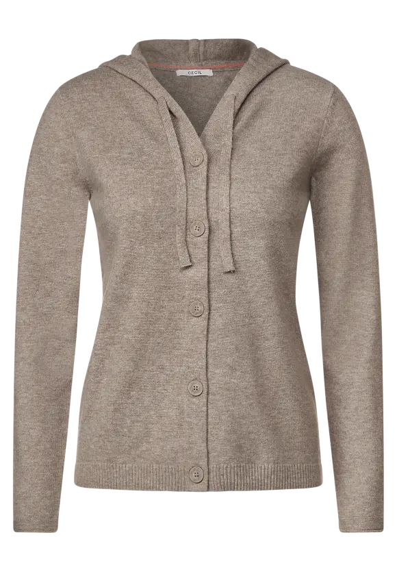 CECIL Kapuzen Strickjacke