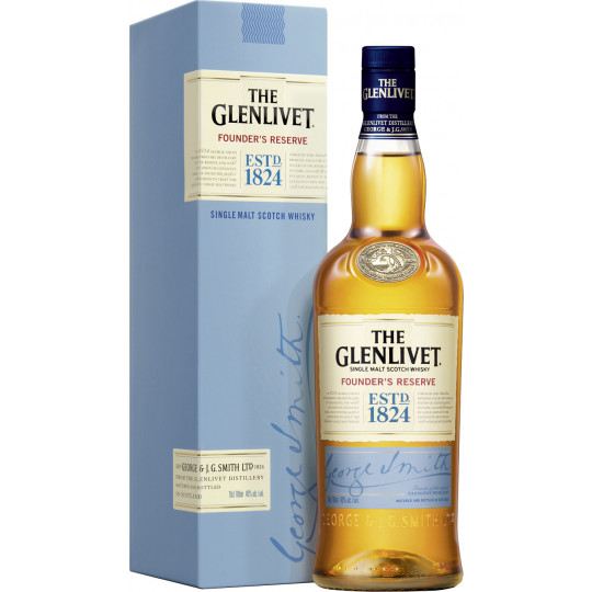 The Glenlivet Whisky Founders Reserve 40% GP 0,7L