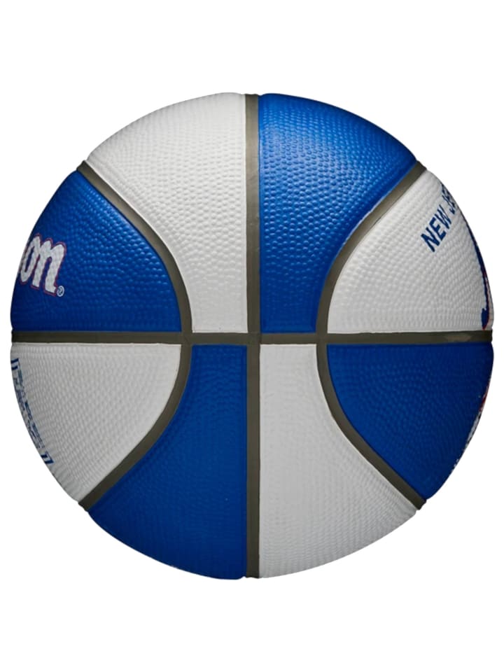Wilson Wilson NBA Team Retro Brooklyn Nets Mini Ball in Blau günstig kaufen 3
