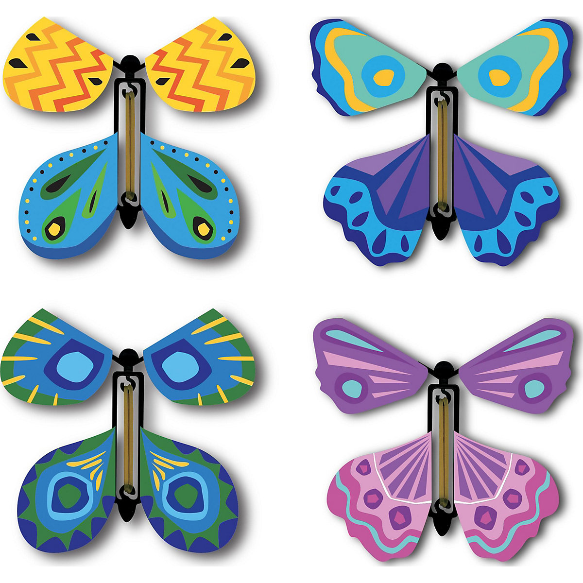 Flying Butterflies, 6 Stück