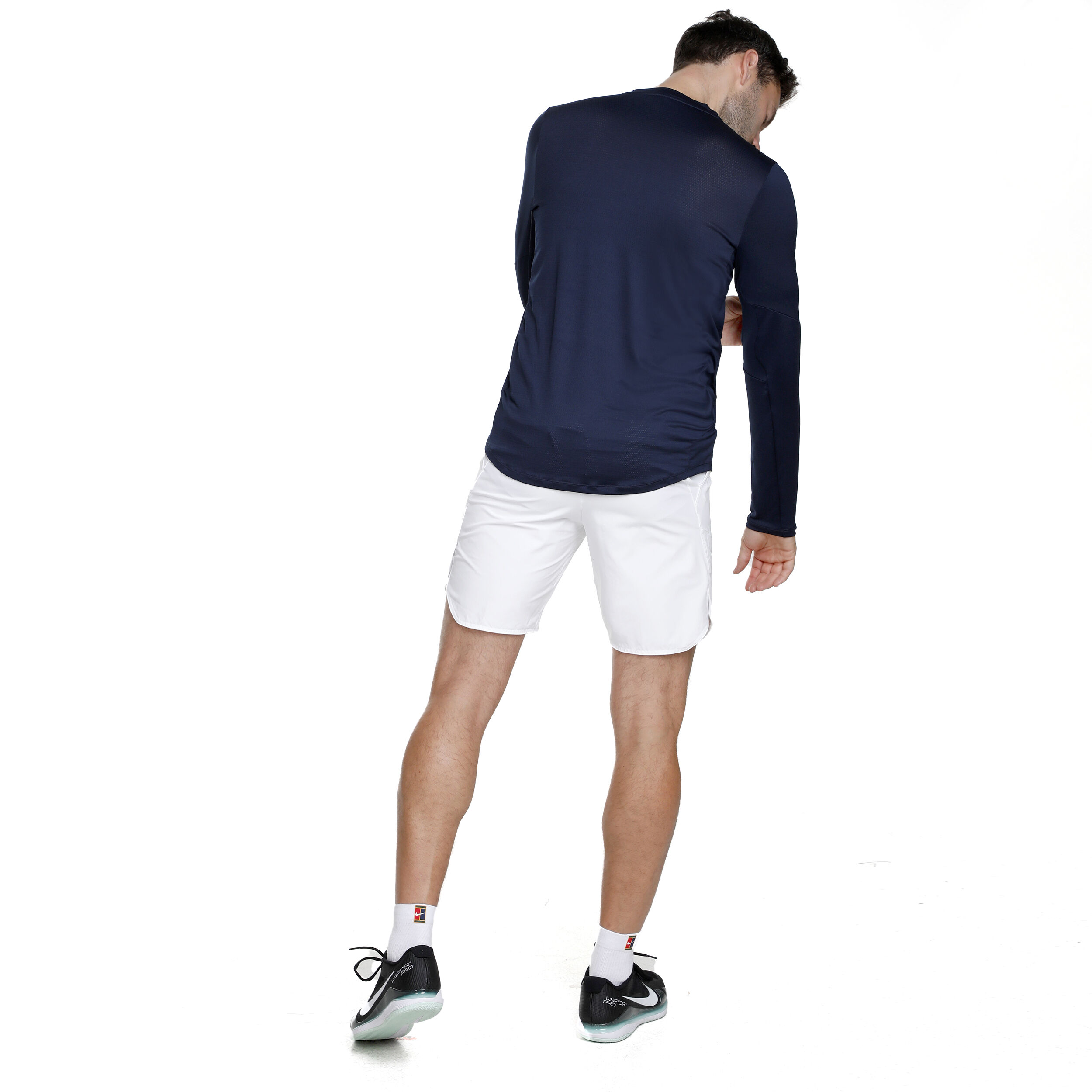 Dri-Fit Advantage Half-Zip Longsleeve Herren - Dunkelblau