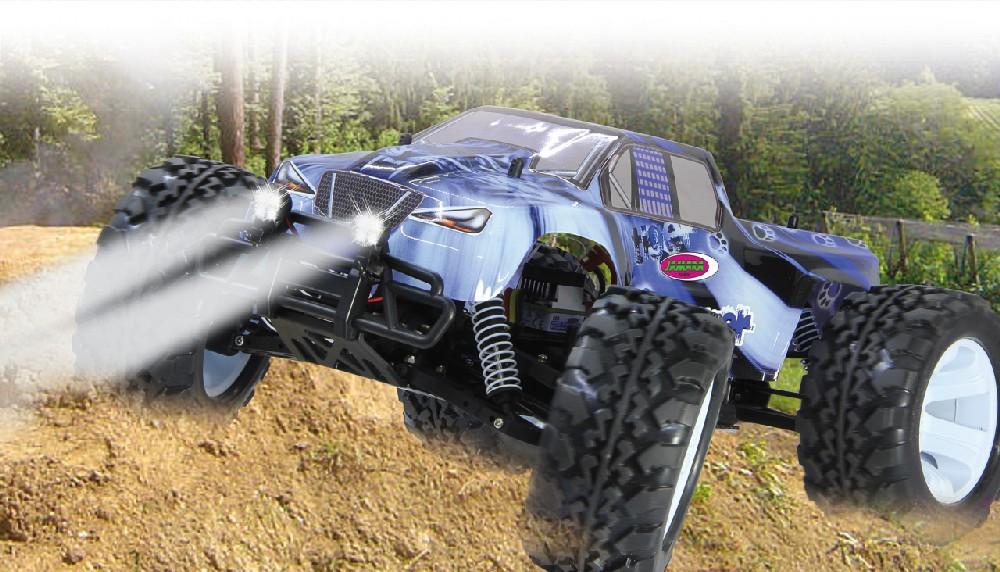 Jamara e.K. JAMARA Tiger Ice Monstertruck 4WD 1:10 NiMh 2,4GHz mit LED