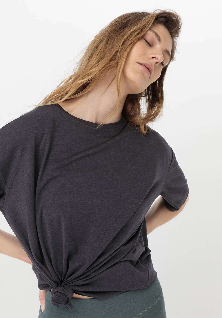Shirt ACTIVE FUNCTIONAL aus Bio-Merinowolle mit Seide