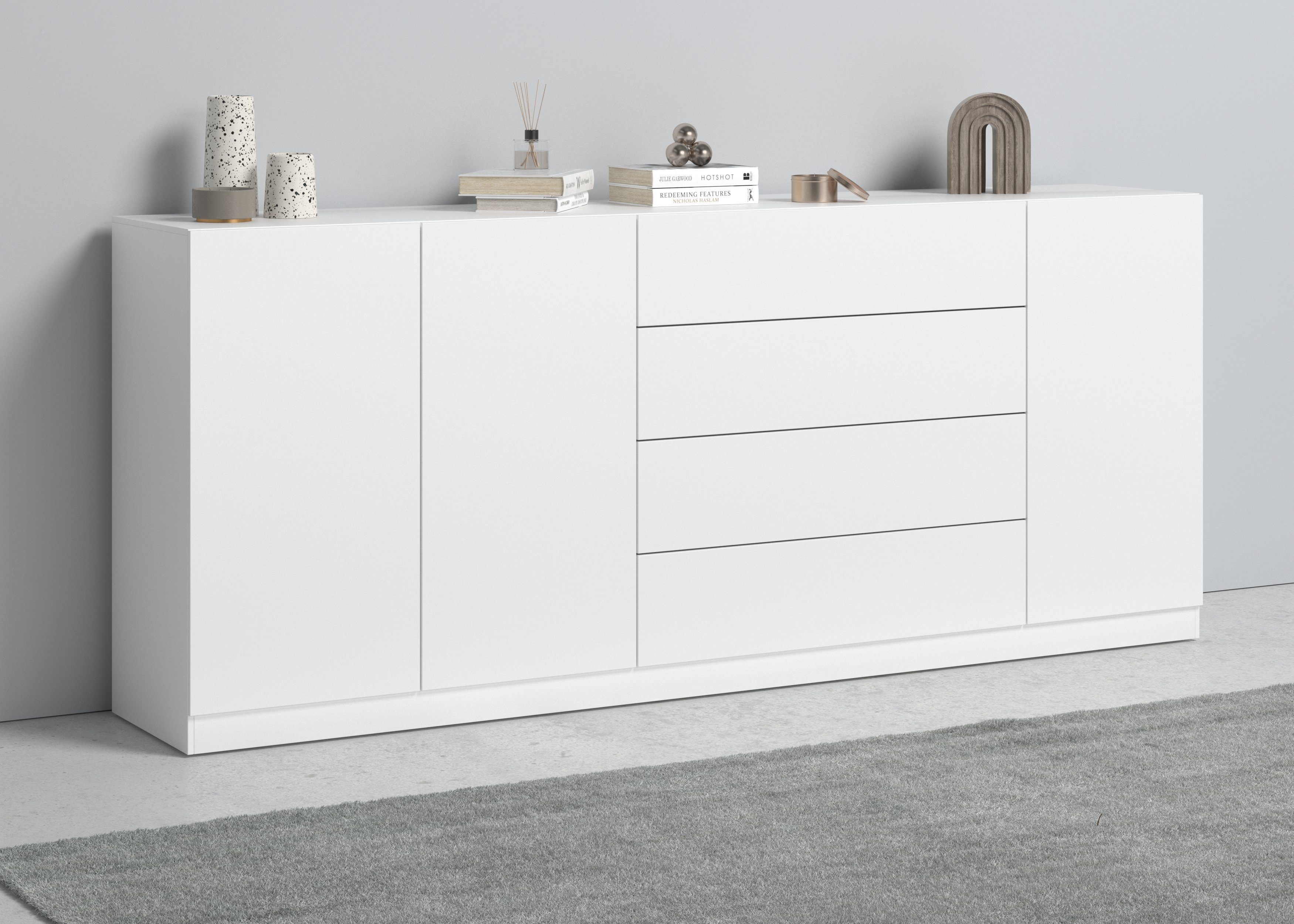 borchardt Möbel Sideboard Vaasa, Breite 190 cm