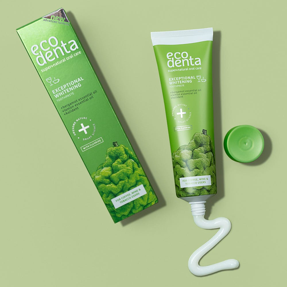 Ecodenta Exceptional Whitening Zahnpasta 100 ml