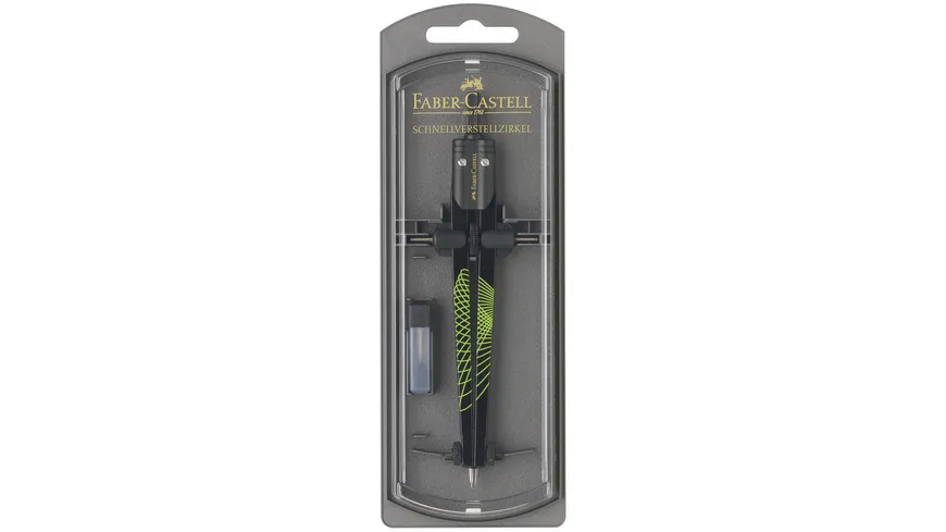 FABER-CASTELL Schnell-Verstell-Zirkel Twister sortiert