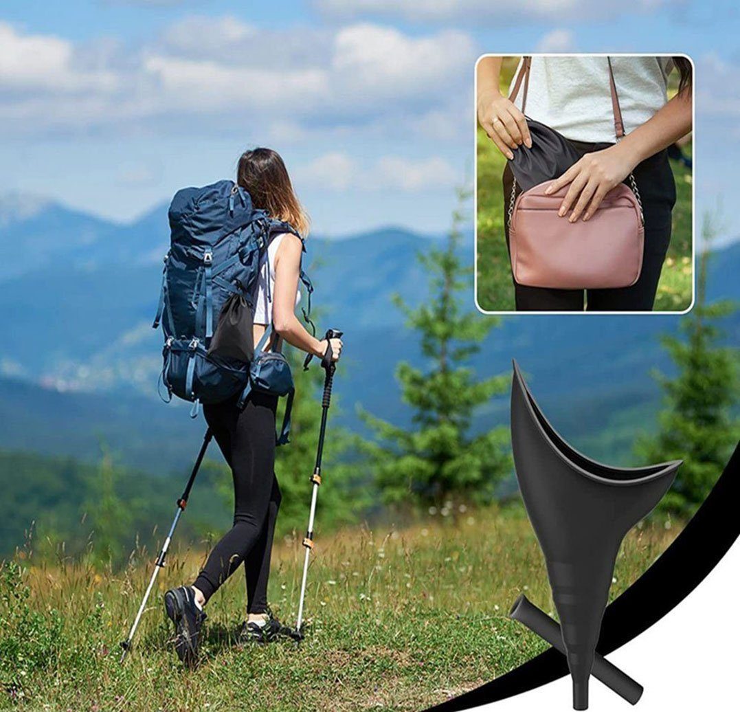 Tapferer Ping Campingtoilette Frauen Camping Tools Reise Essentials, (1-St)