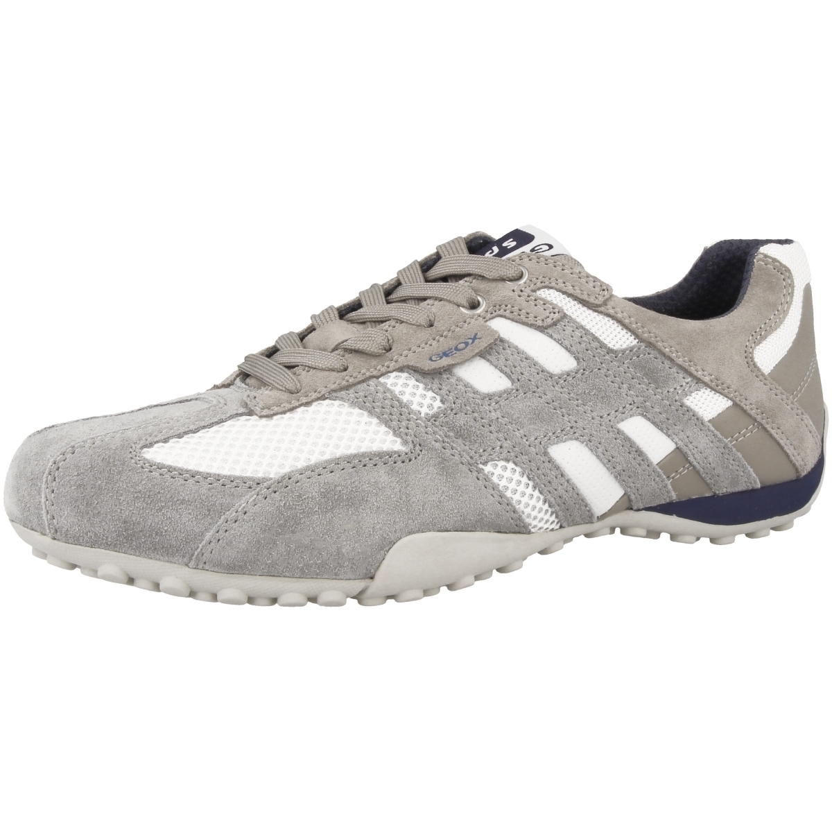 Geox Snake Sneaker Low hellgrau