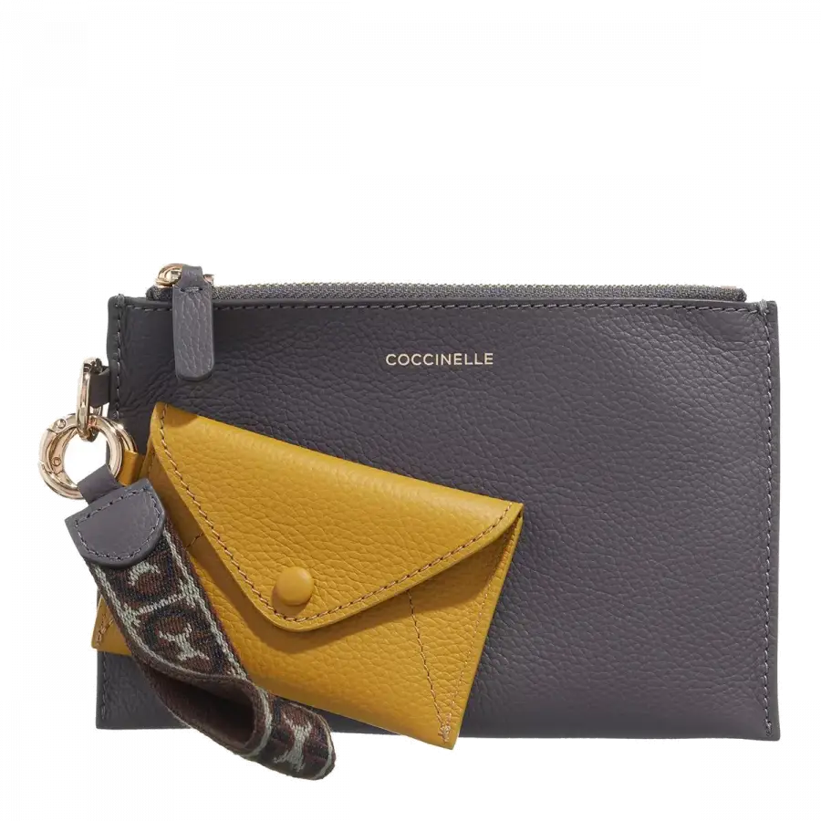 Coccinelle - Coccinelle Clutches & Evening Bags Leder Dark Gray - grau