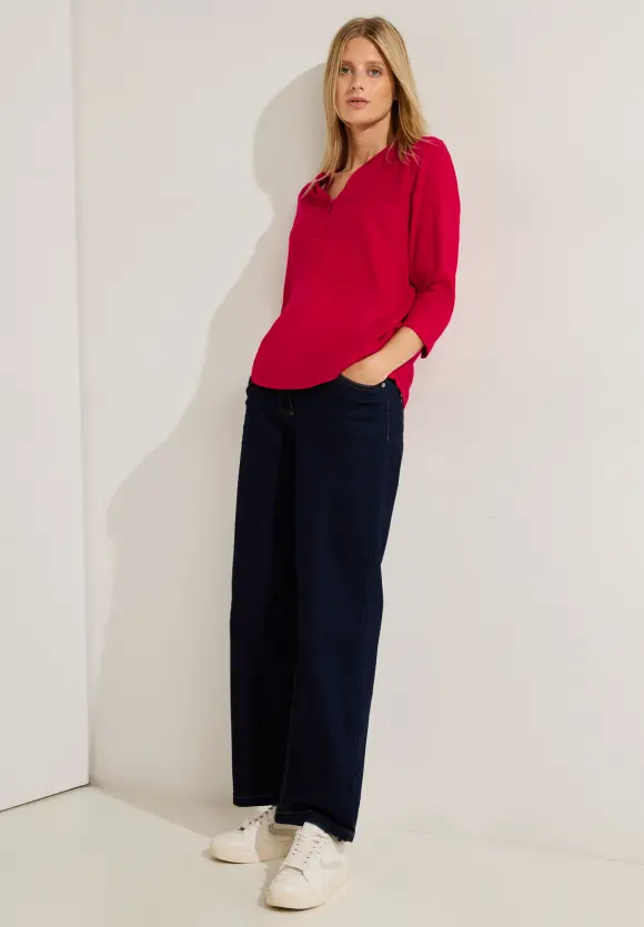 CECIL Viskose Bluse mit 3/4 Arm