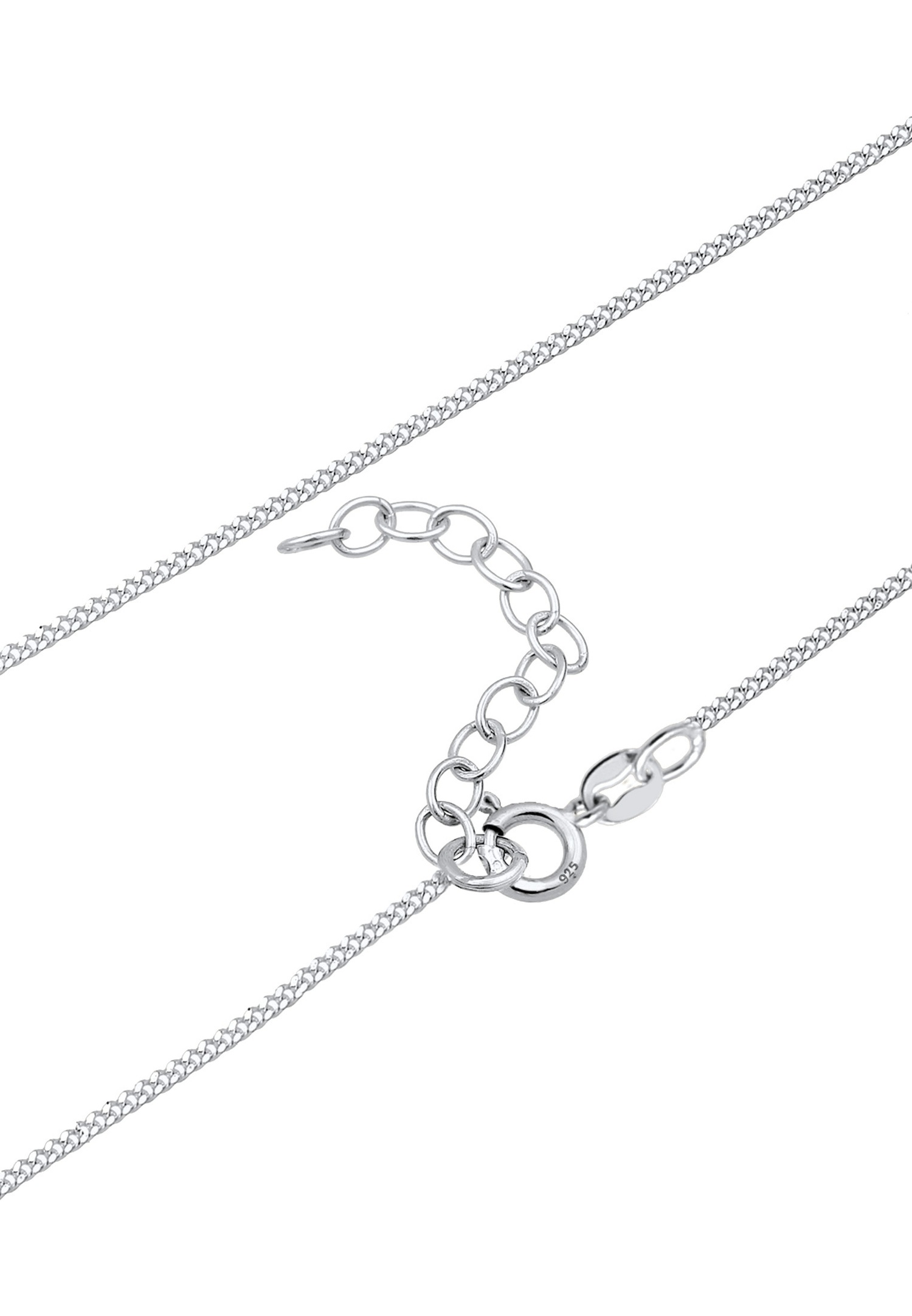 Elli Choker Solitaire Medál Turmalin Kvarc Nyaklánc Női - (925/1000 Ezüst)