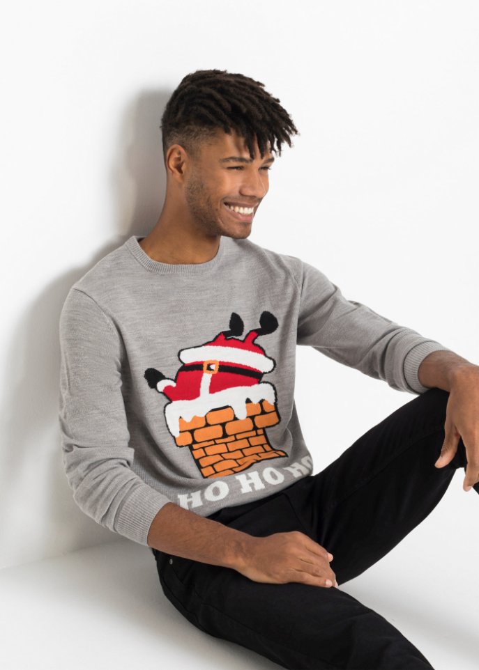 Pullover mit Weihnachtsmotiv