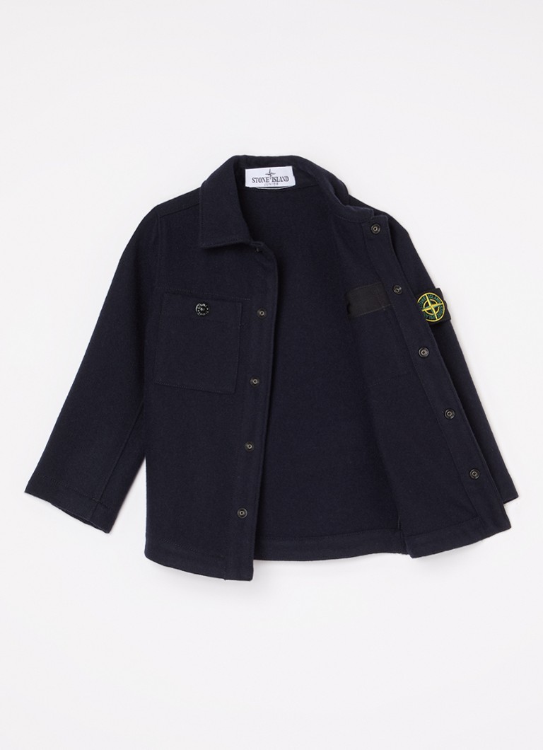 Οβερμπλόκ από μείγμα μαλλιού Stone Island 10504