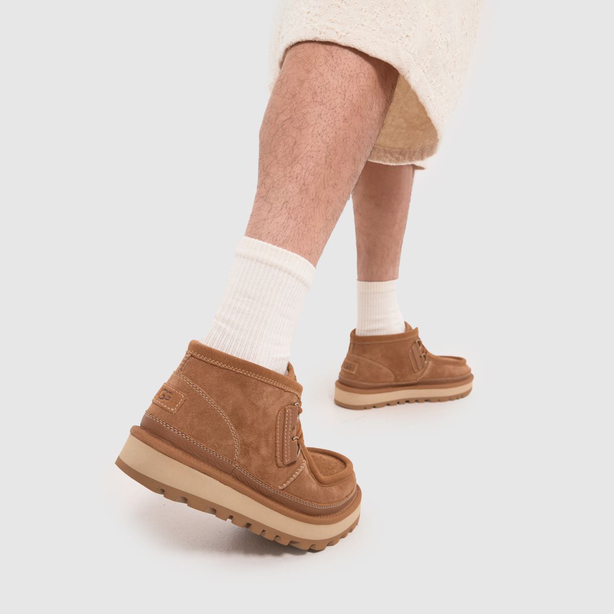 Kaštanové boty UGG Hayden Moc