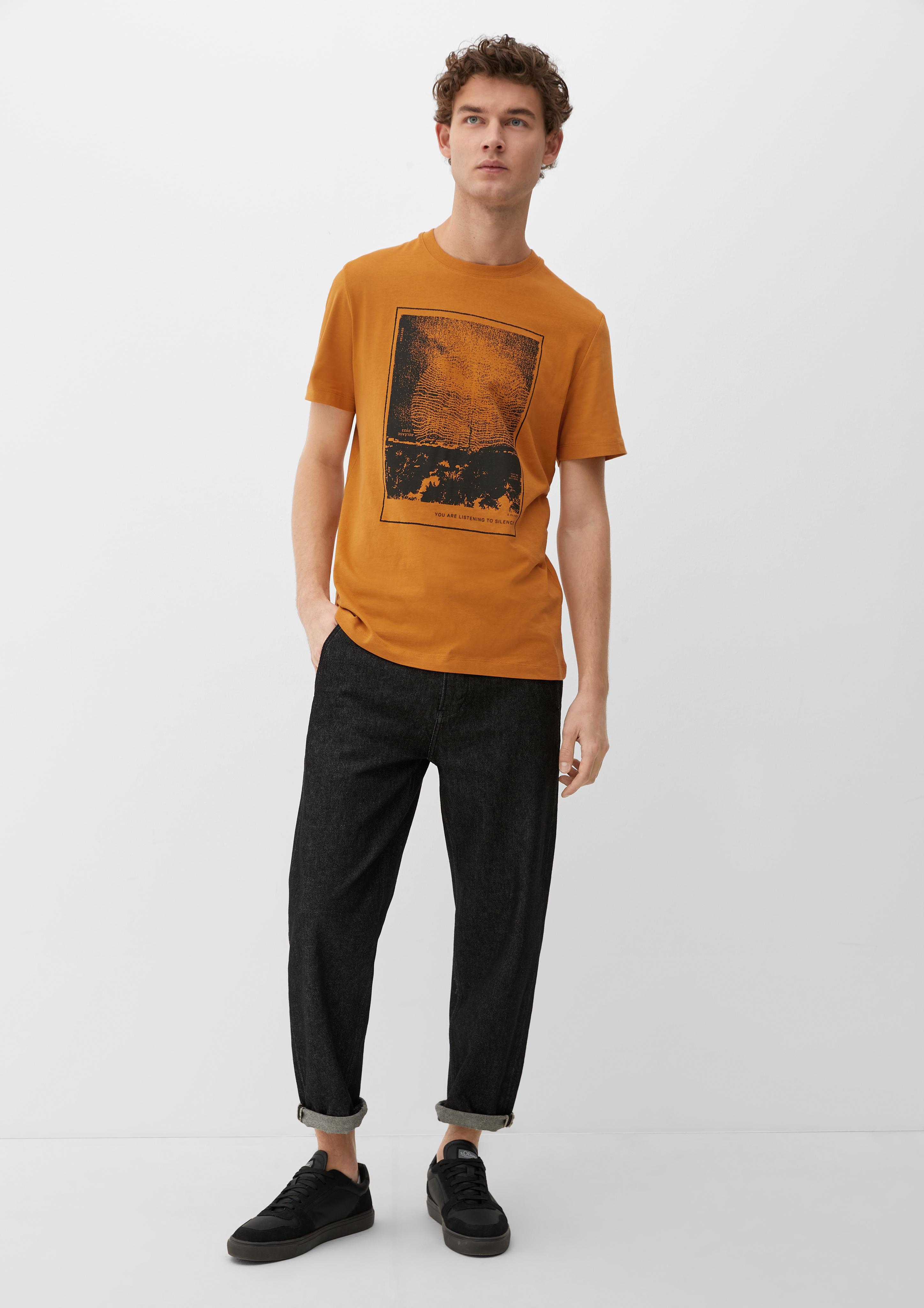 T-Shirt mit Frontprint  2129464-22D1