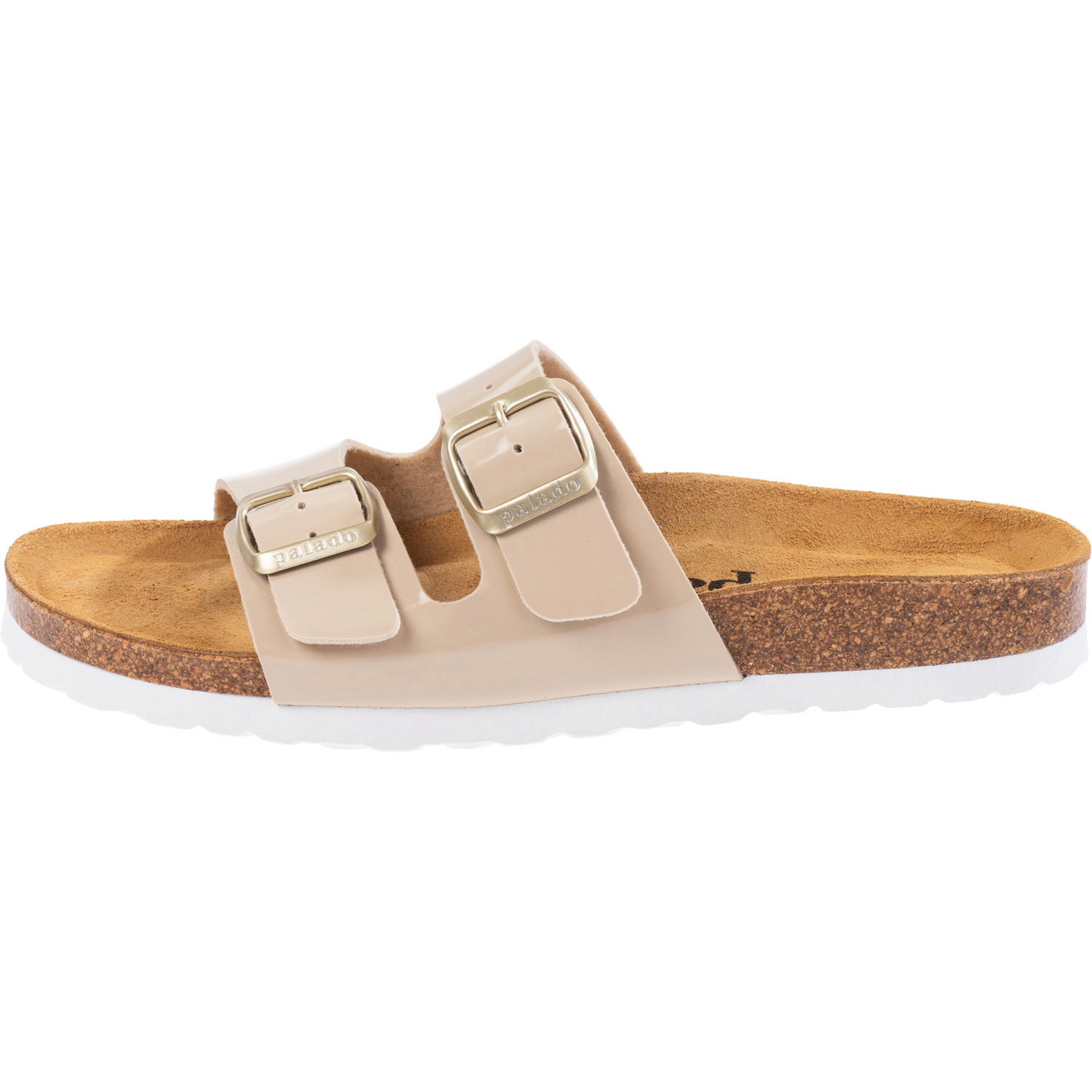 Palado Milos Lack, Pantoletten, Damen, Beige