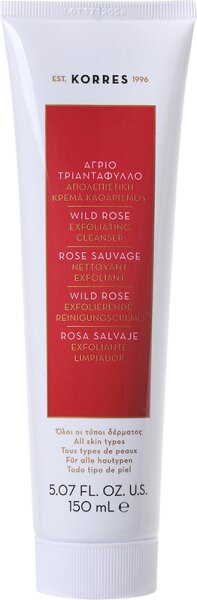 KORRES Wild Rose Exfolierende Reinigungscreme Gesichtspeeling