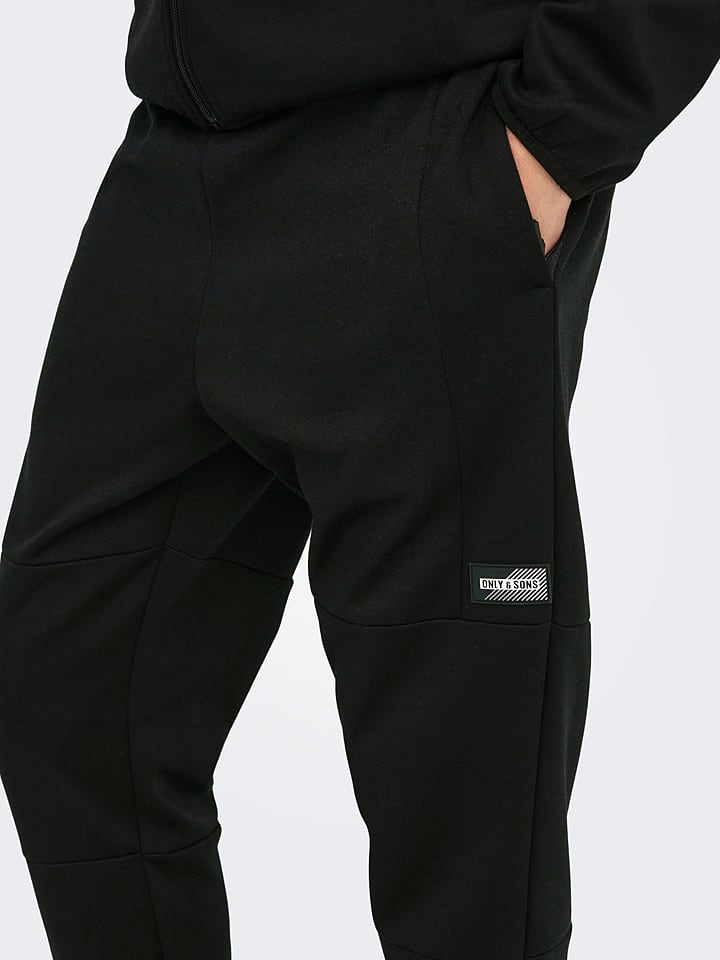 ONLY & SONS Sweathose in Schwarz günstig kaufen