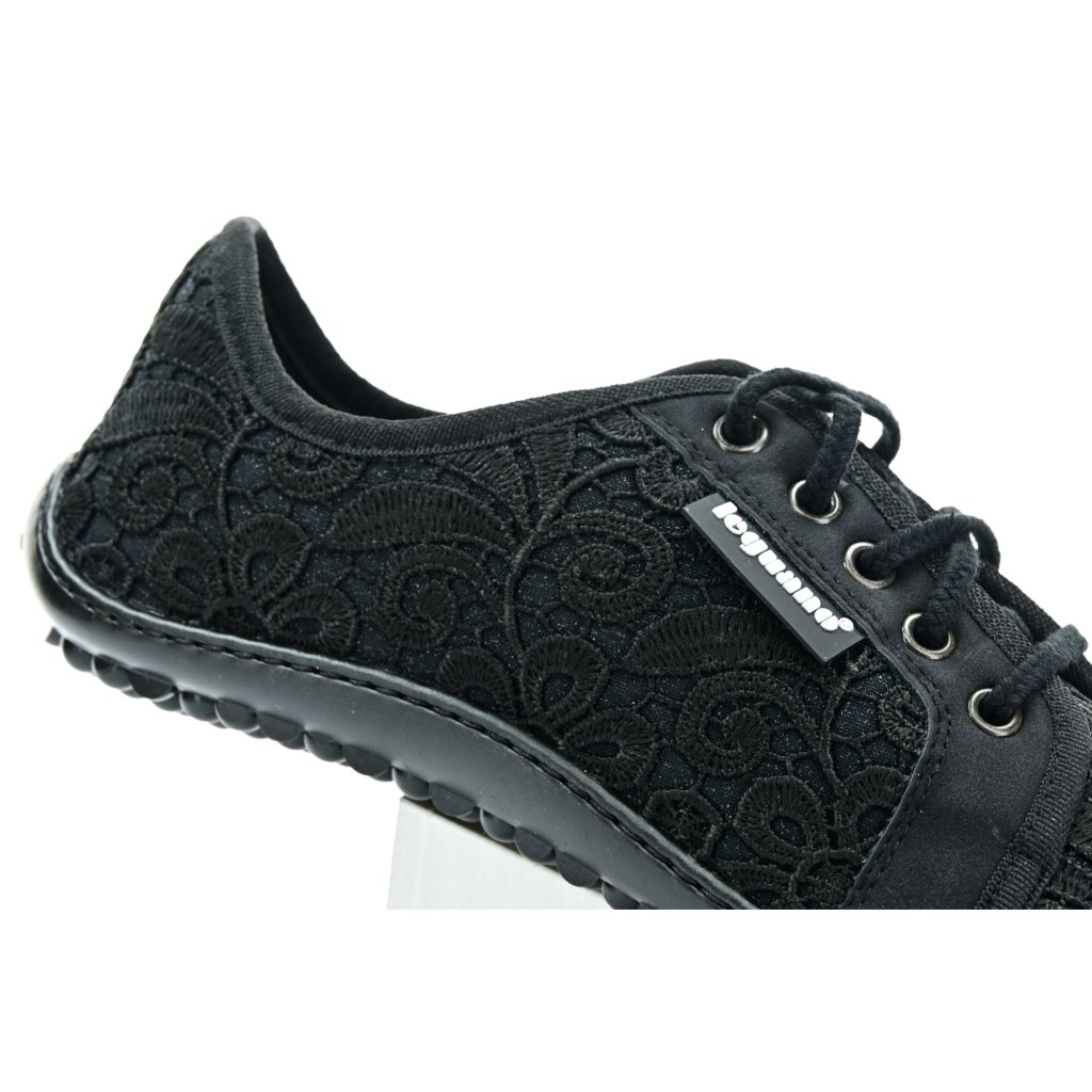 Leguano Amalfi Nero Barfußsneakers