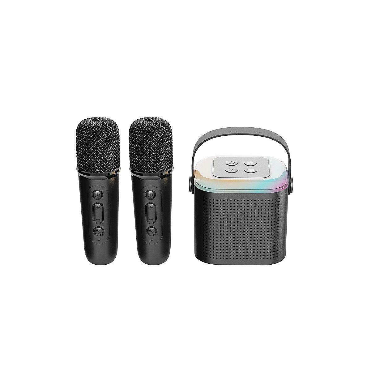Tragbares integriertes Audiomikrofon für den Außenbereich Home Wireless Bluetooth Kinder Familie KTV