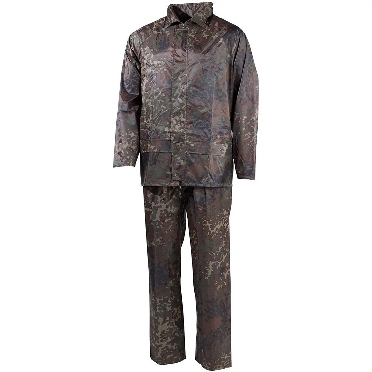 Regenanzug flecktarn