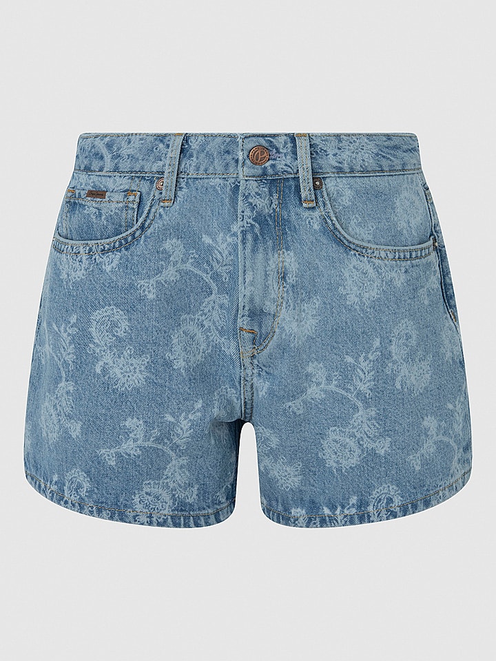 Pepe Jeans Jeans-Shorts in Blau günstig kaufen