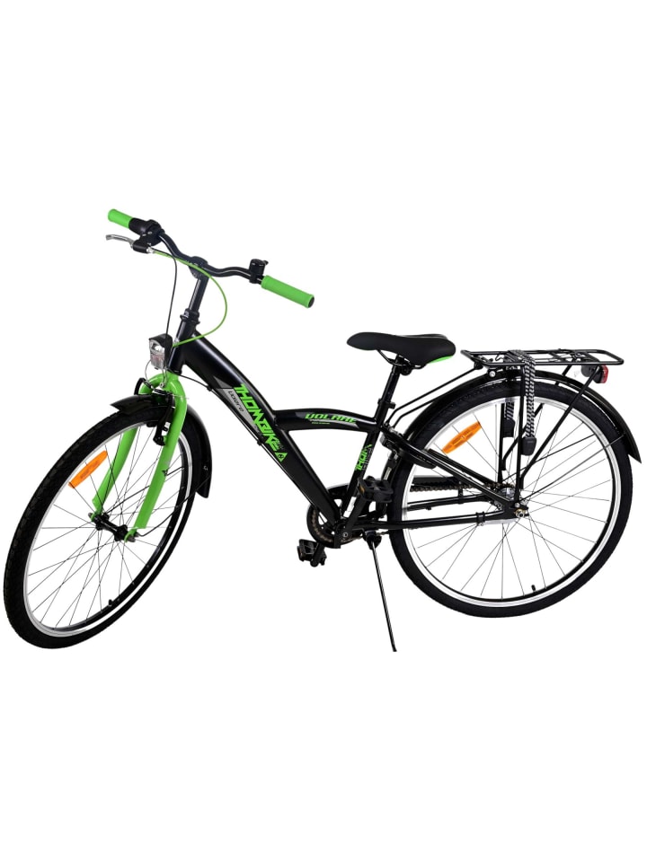 Volare Kinderfahrrad Thombike für Jungen 26 Zoll Kinderrad in Schwarz Grün 9 Jahre günstig kaufen onesize