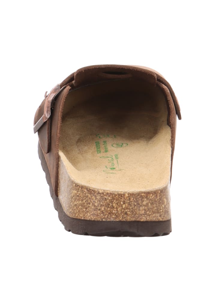 natural sense Pantolette Clogs Tieffußbett Habana in braun günstig kaufen