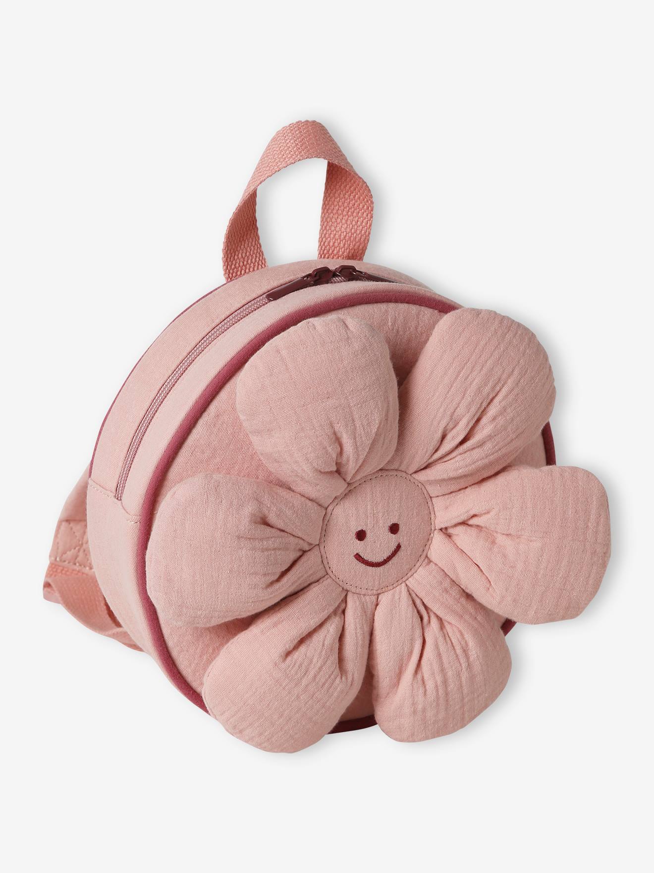 Vertbaudet Mädchen Vorschul-Rucksack - altrosa