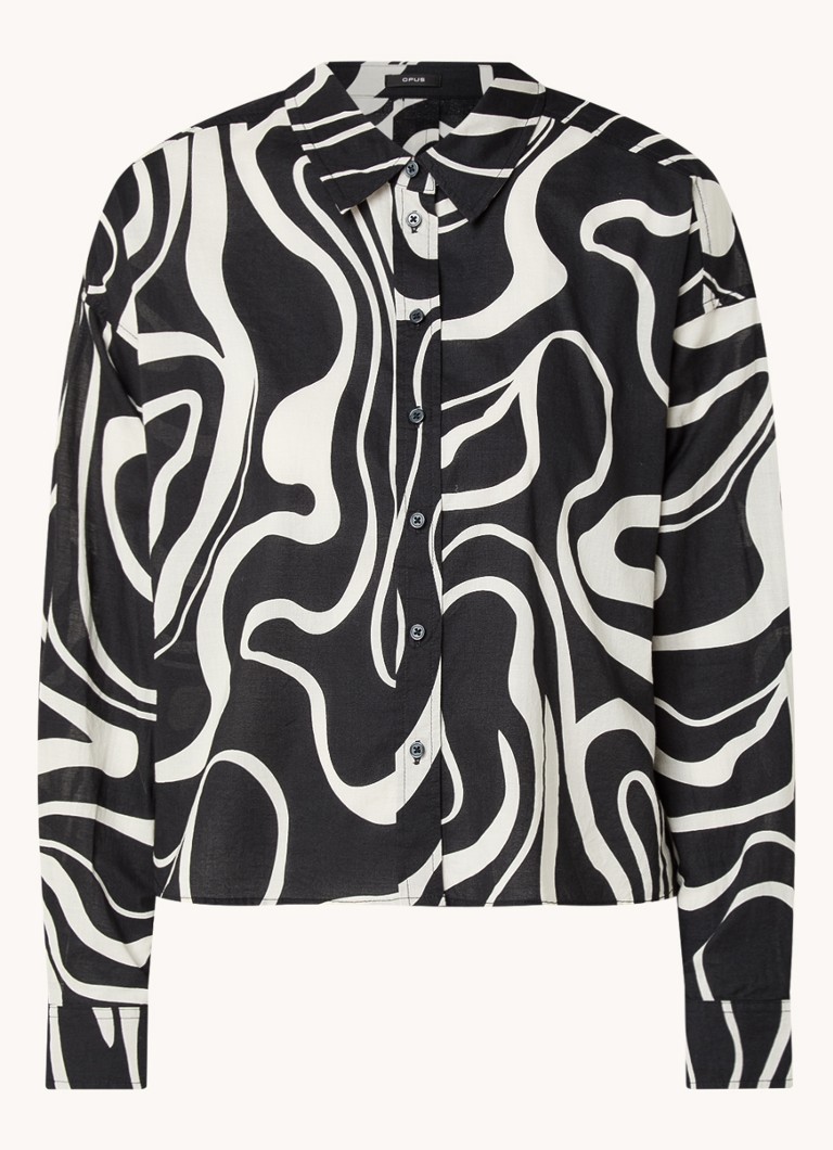 OPUS  Feneda blouse met print